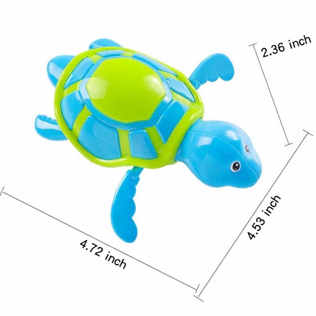 Baby Tortoise Bath Toy Swimming Water Play